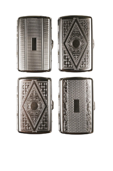 Zigarettenetui für Zigaretten und IQOS Heets / Terea Metall sortiert